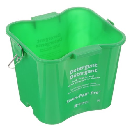 Allpoints 3 Qt Green Kleen Pail Pr SANKPP97GN